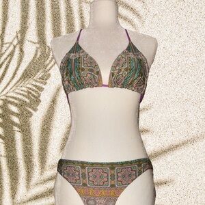 O’Neill Multicolor Patterned Bikini Set